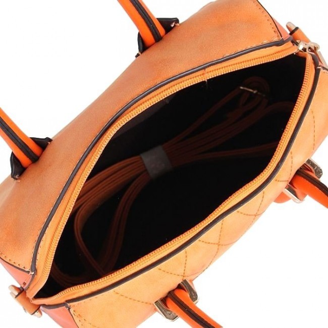 Женская сумка Giaguaro 0475 811-34-082-32 orange Оранжевый - фото №4