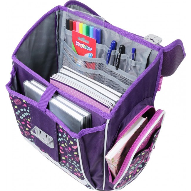 Рюкзак Mag Taller EVO с наполнением Lovely Unicorn Фиолетовый - фото №9