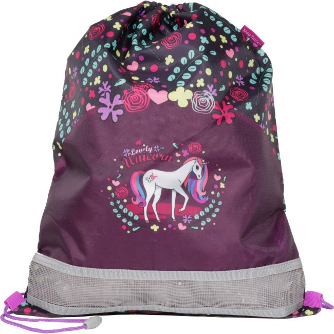 Рюкзак Mag Taller EVO с наполнением Lovely Unicorn Фиолетовый - фото №13