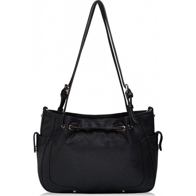 Женская сумка Trendy Bags B00567 (black) Черный - фото №5
