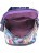 Рюкзак OrsOro DS-938 Фиолетово-бирюзовые цветы - фото №4