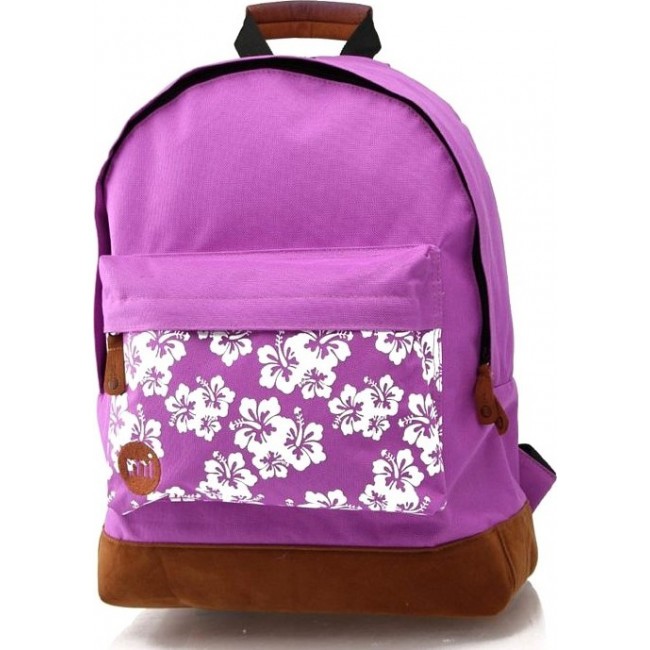 Рюкзак Mi-Pac Backpack Фиолетовый с цветами - фото №1