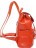 Рюкзак с клапаном OrsOro D-264 Оранжевый - фото №2