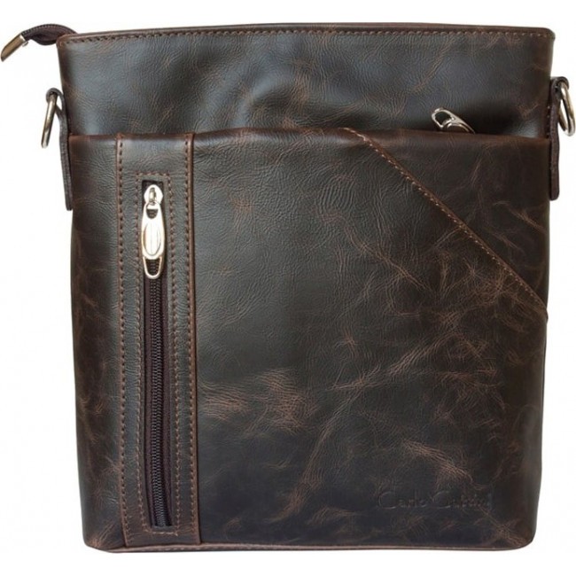 Мужская сумка Carlo Gattini 5011 Темно-коричневый - фото №1