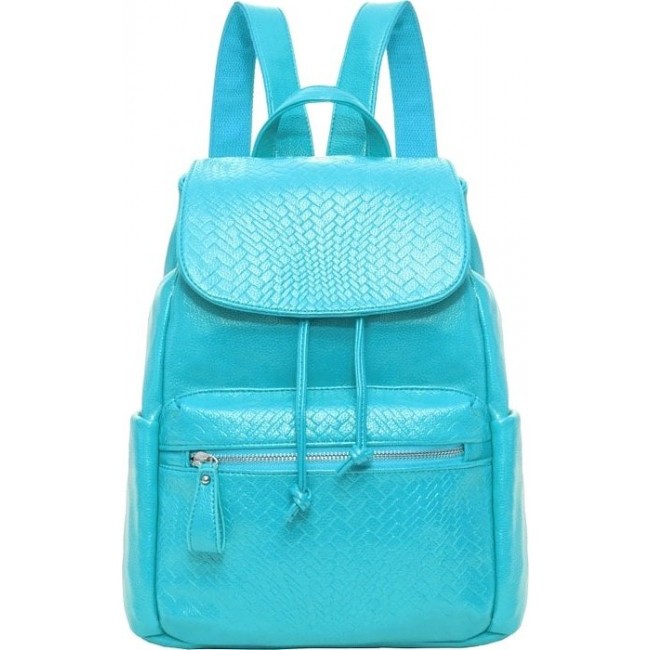 Модный рюкзак для девушек OrsOro D-264 Бирюза - фото №1