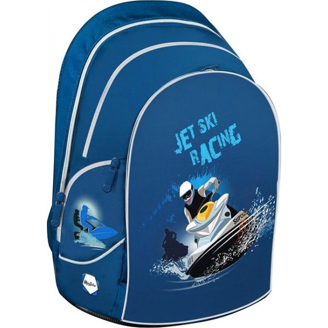 Школьный рюкзак Mag Taller  Cosmo IV Аквабайк (синий) - фото №2