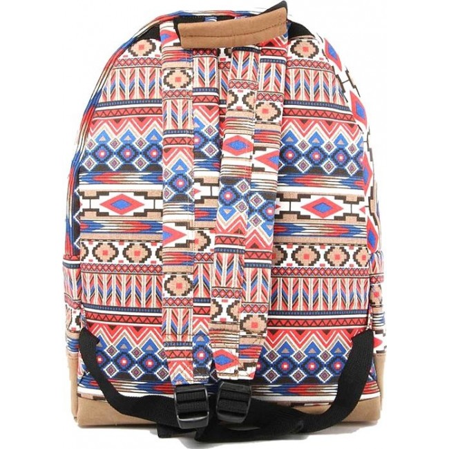 Рюкзак Mi-Pac Premium Aztec Узоры красно-синие - фото №2