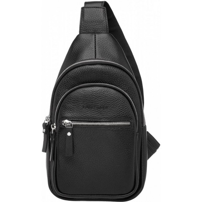 Однолямочный рюкзак Lakestone Cowley Black Черный - фото №1