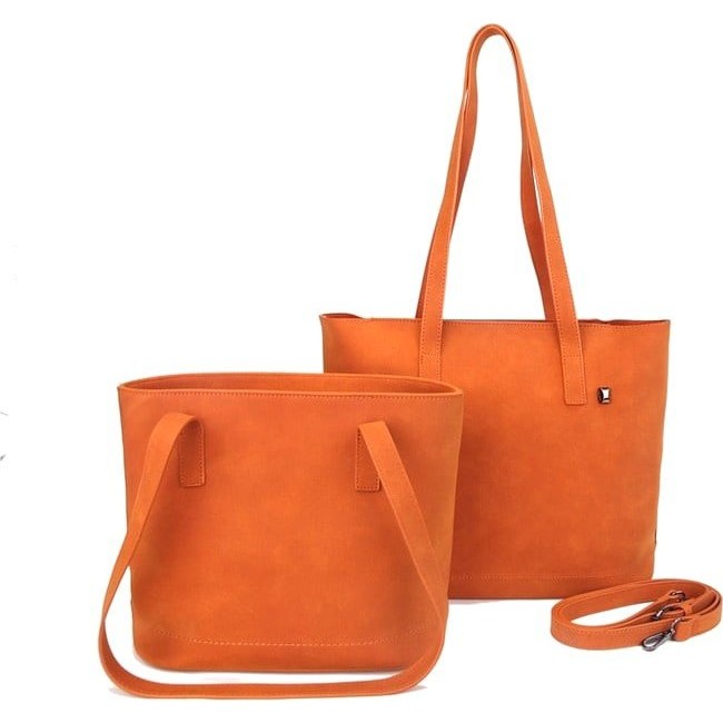 Женская сумка OrsOro D-411 Оранжевый - фото №1