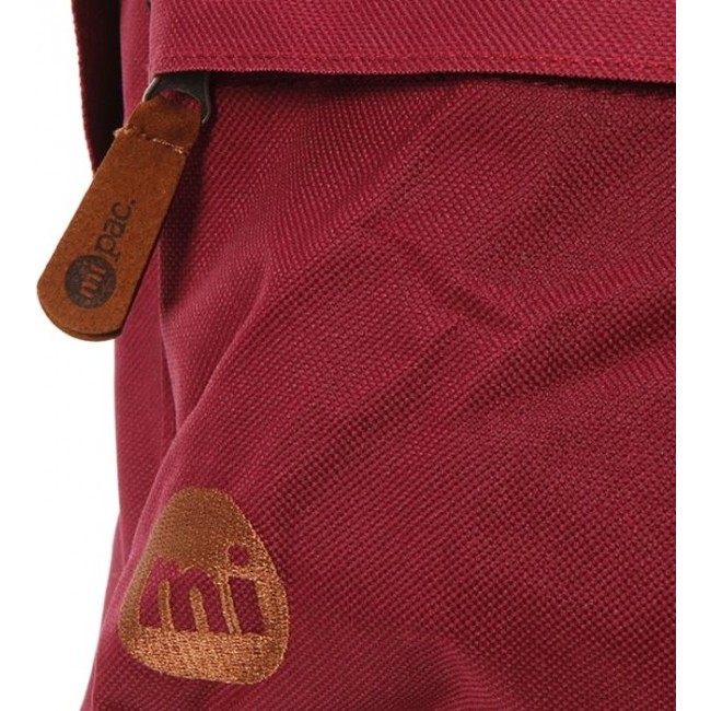 Рюкзак Mi-Pac Backpack Классический бордовый (темно-красный) - фото №5