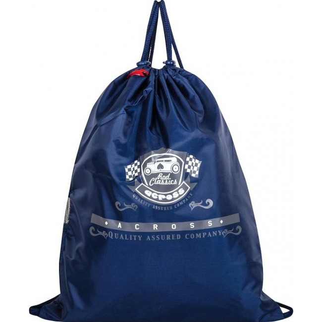 Рюкзак Across ACR18-195 Машинка (серо-синий) - фото №7