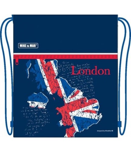 Мешок для обуви Mike&Mar Shoes Bag Лондон Темно-Синий- фото №1