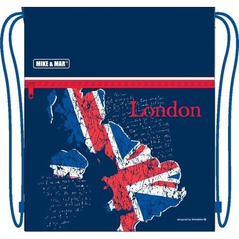 Мешок для обуви Mike&Mar Shoes Bag Лондон Темно-Синий - фото №1
