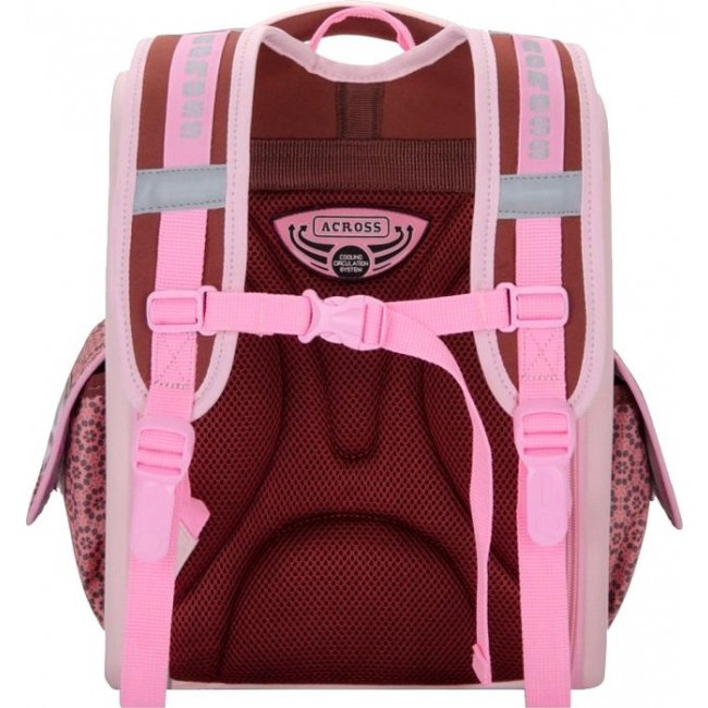 Рюкзак Across ACR19-195 Розы (розовый) - фото №3