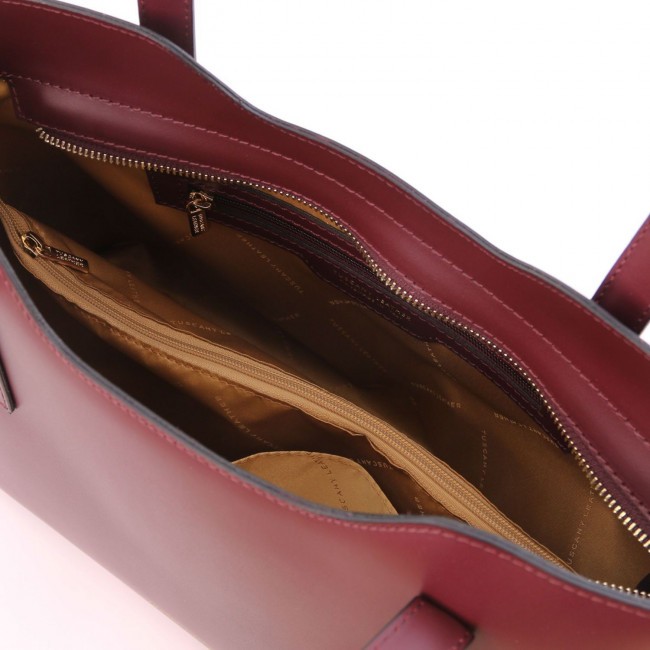 Женская сумка Tuscany Leather Olimpia TL141412 Bordeaux - фото №5