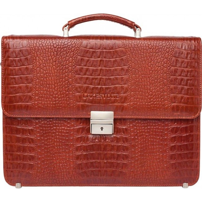 Мужская сумка Lakestone Braydon Рыжий - фото №1