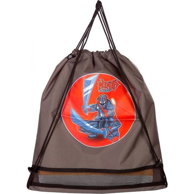 Крутой ранец для мальчика Hummingbird K Ниндзя-Робот черный - фото №4