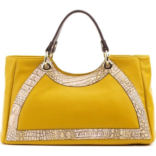 Женская сумка Fiato Dream 67308 Желтый - фото №3
