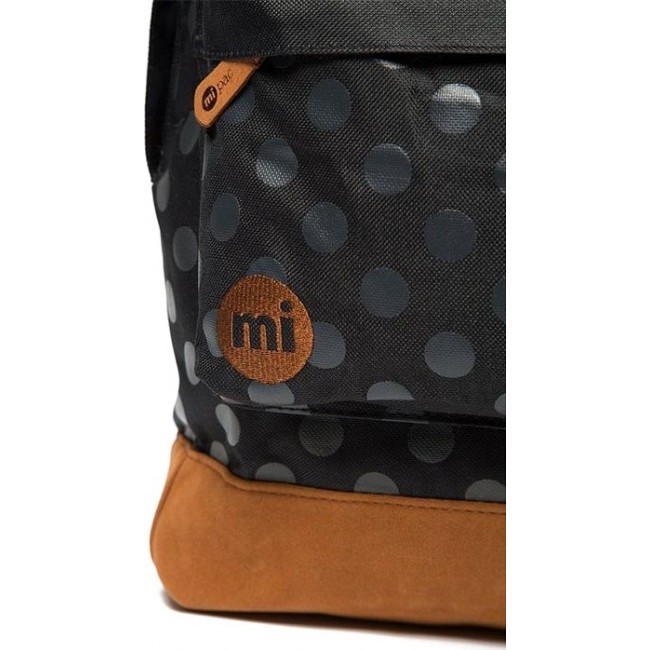Рюкзак Mi-Pac Backpack All Polka Black Dots - фото №4