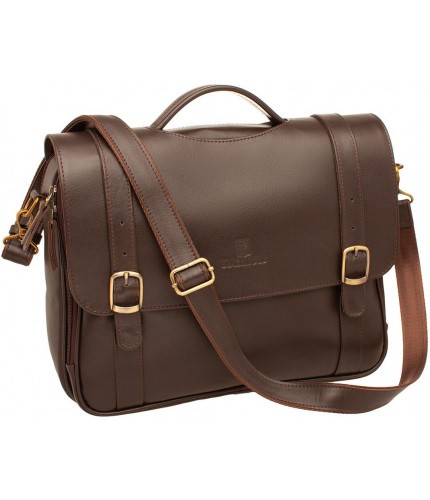 Портфель Blackwood Batten Brown Коричневый- фото №1