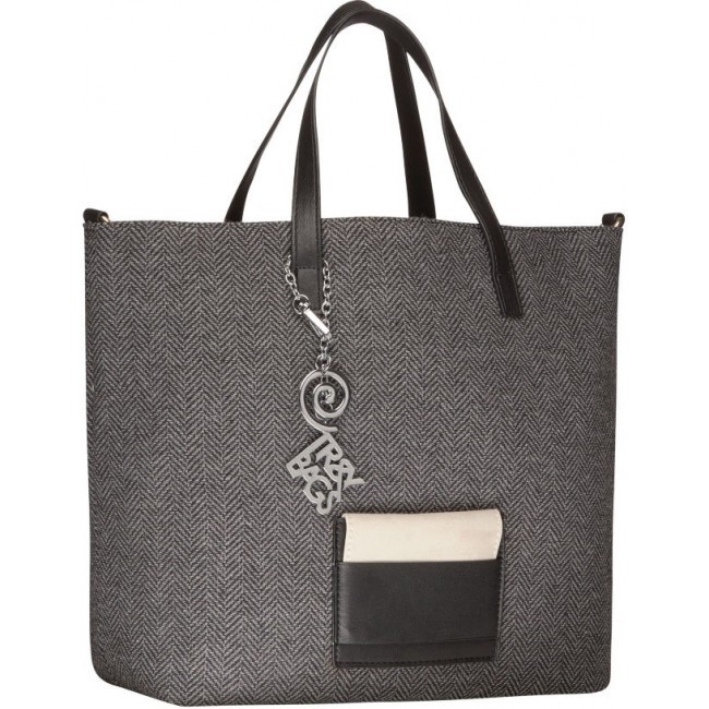 Женская сумка Trendy Bags TWEED Серый grey - фото №2