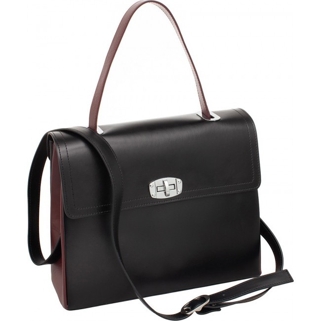 Женская сумка Lakestone Astrey Черный Black - Burgundy - фото №2