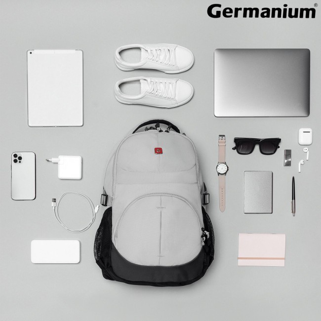 Рюкзак Germanium S-07 Светло-серый - фото №5