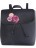 Рюкзак OrsOro D-435 Цветы на черном - фото №1