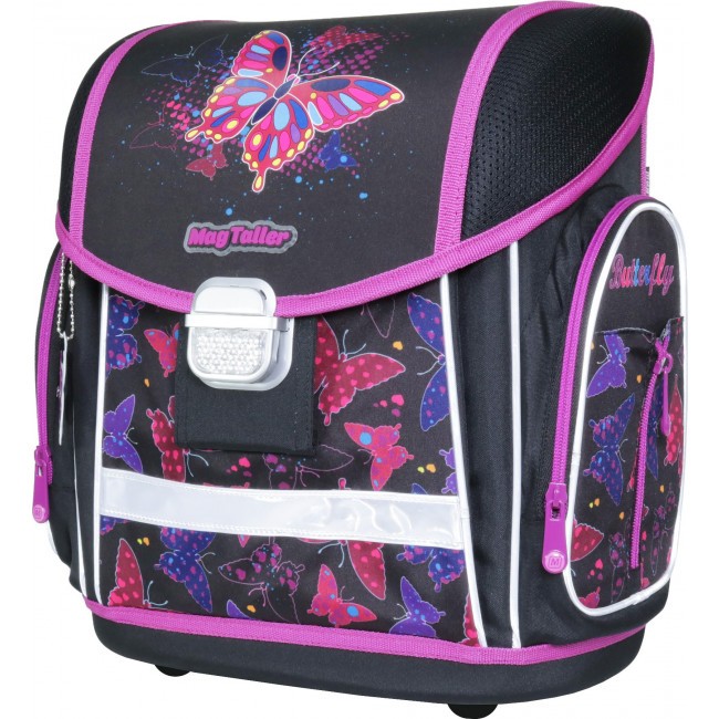 Рюкзак Mag Taller EVO с наполнением Rainbow Butterfly Черный - фото №4