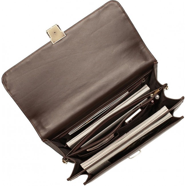 Портфель Blackwood Bankside Brown Коричневый - фото №5
