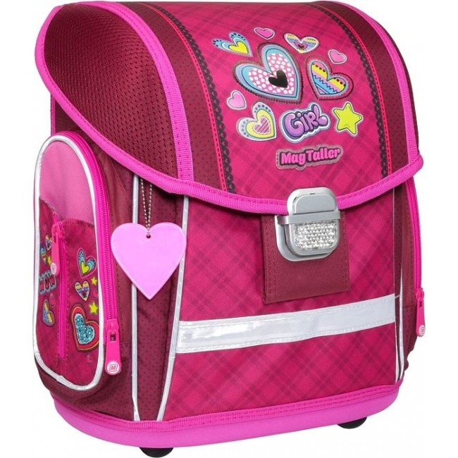 Рюкзак Mag Taller  EVO Сердечки (розовый) - фото №2