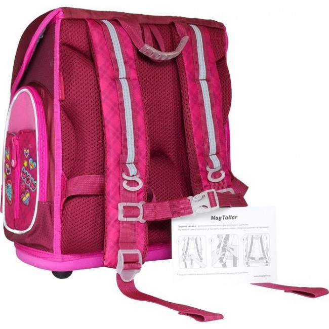 Рюкзак Mag Taller  EVO Сердечки (розовый) - фото №7