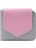 Кошелек Kawaii Factory Angle Серый с розовым - фото №1