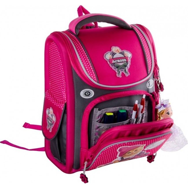 Рюкзак Across ACR19-195 Киска (розовый) - фото №4