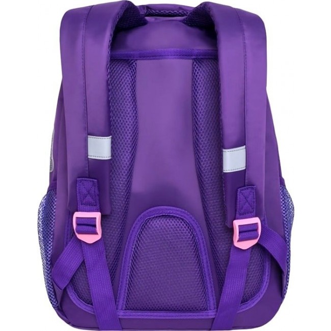 Рюкзак Grizzly RG-868-3 Фиолетовый (заяц в цветах) - фото №3