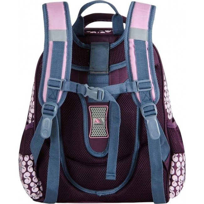 Формованный рюкзак для школы Across 192 Цветы на розовом - фото №3