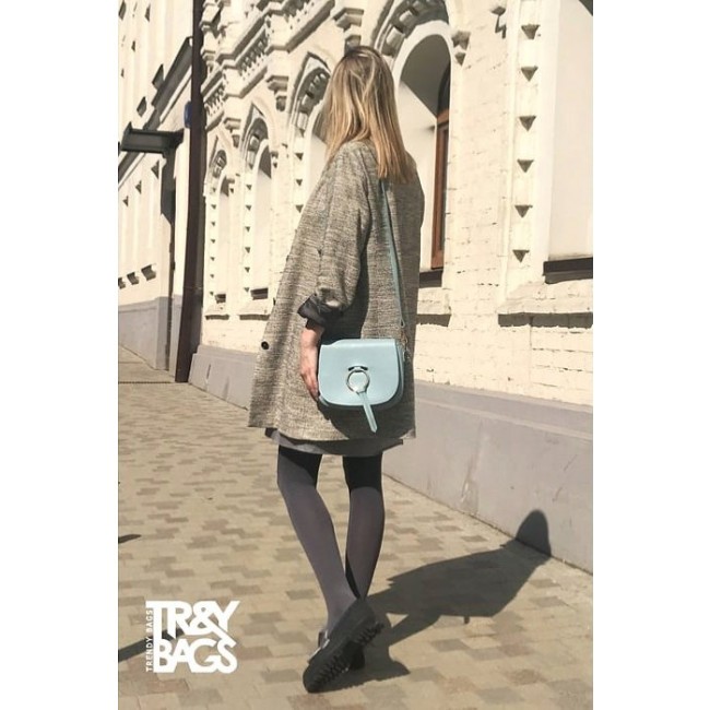 Женская сумка Trendy Bags ANNULET Голубой - фото №6