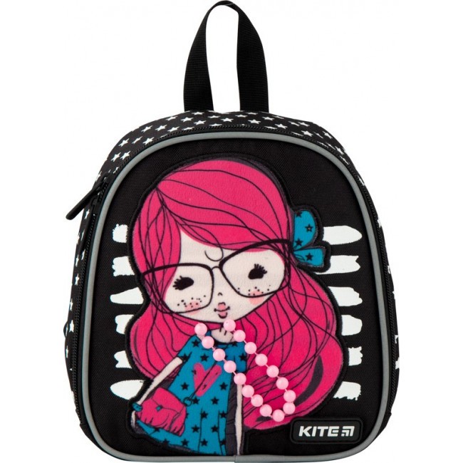 Рюкзак Kite Kids K20-538XXS Pretty girl Черный, розовый - фото №1