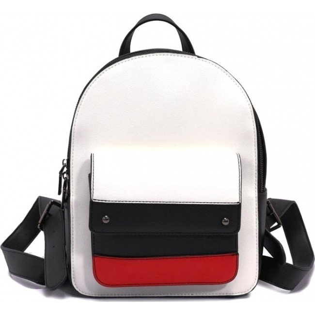 Рюкзак OrsOro DS-961 Черный-красный-белый - фото №1