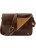 Кожаная сумка мессенджер Tuscany Leather Messenger double TL90475 Коричневый - фото №5