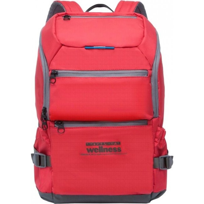 Рюкзак Grizzly RU-710-2 Красный с серым - фото №1