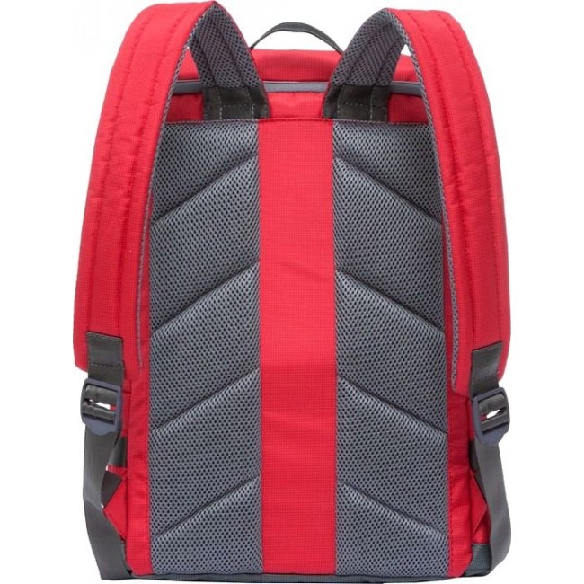 Рюкзак Grizzly RU-710-2 Красный с серым - фото №3