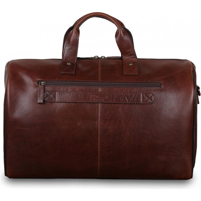 Дорожная сумка Ashwood Leather 8150 Brown Коричневый - фото №2