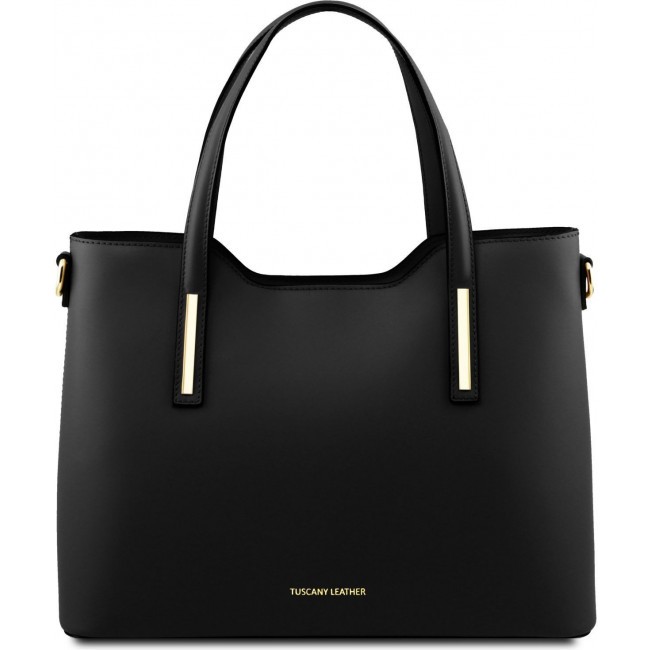 Женская сумка Tuscany Leather Olimpia TL141412 Черный - фото №1