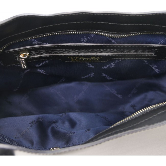 Женская сумка Tuscany Leather Olimpia TL141412 Черный - фото №5