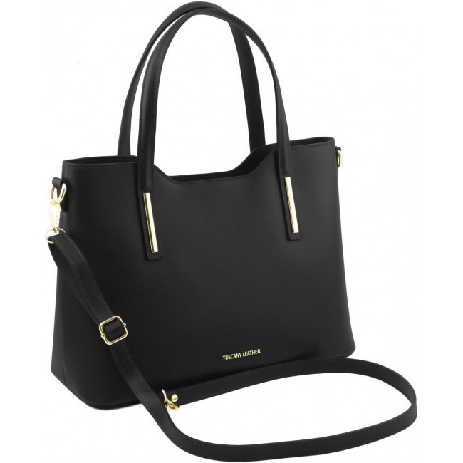 Женская сумка Tuscany Leather Olimpia TL141412 Черный - фото №2