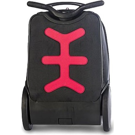 Школьный рюкзак на колесах Nikidom 20915 Сердца черный - фото №3