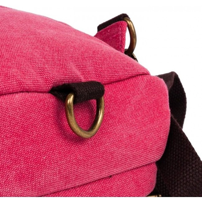 Удобный однолямочный рюкзак Polar П2062 Бежевый - фото №5