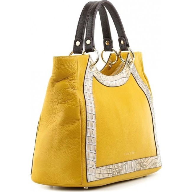 Женская сумка Fiato Dream 67382 Желтый - фото №2
