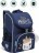 Рюкзак школьный с мешком Grizzly RAm-284-1 синий - фото №1